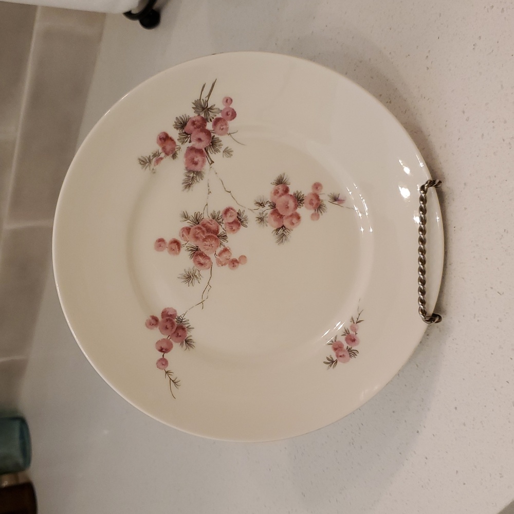 Sorau Carstens Porzellan Mimose Plate 7 3/4 inch Vintage